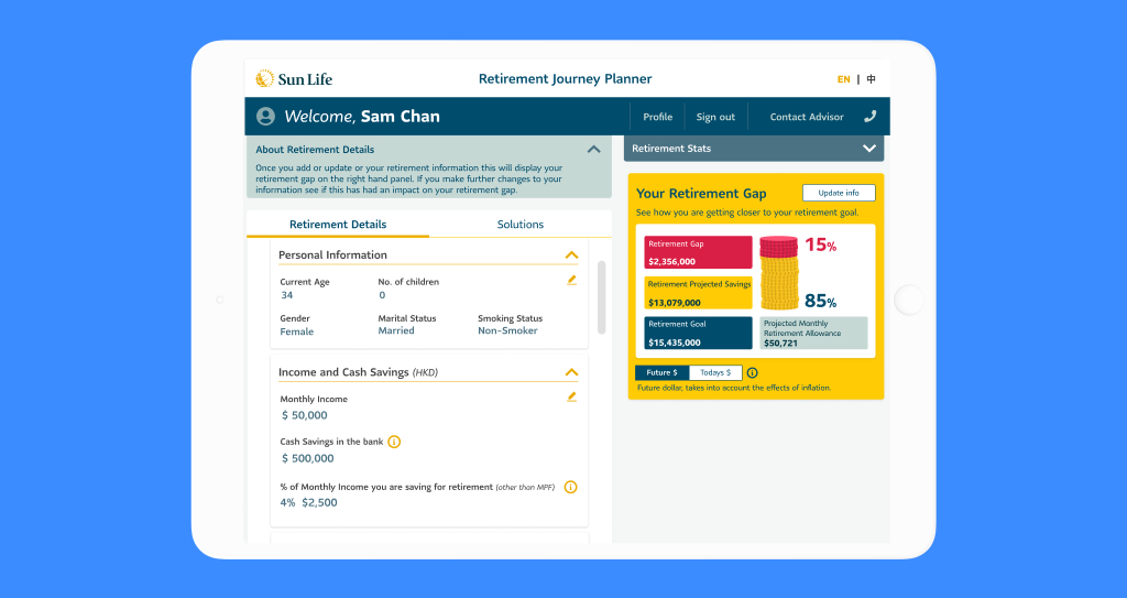 Retirement Journey Planner - Summary