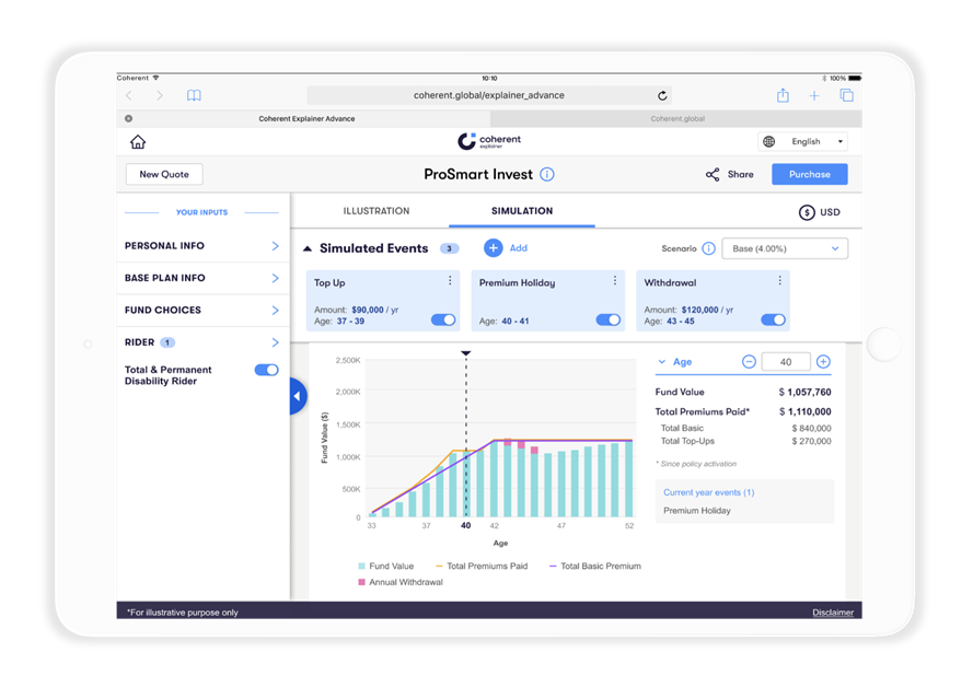 Case Study 2: A new Indexed Universal Life Product