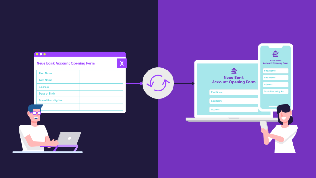 Coherent Spark’s digital form builder enables you to create complex e-forms with conditional logic from Excel